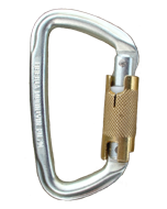 Steel Modified 'D' Autolocking Carabiner by CMI