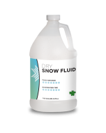 DRY Snow Juice Machine Fluid by Froggy's Fog - (50-75 Foot Float / Drop) Low Residue Formula