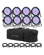 American DJ Mega Flat Pak 8