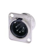 Neutrik NC5MD-L-1 Male 5 pin panel mount connectors