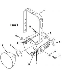 ETC Source 4 Ellipsoidal Reflector Assembly Replacement Parts