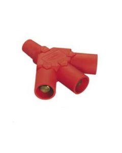 Single Pole Tri-Tap Power Adapter Female to 3X Male