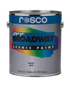 Rosco Paint - Off Broadway - White White [05351] - Gallon