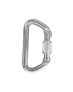 Locking Aluminum 'D' Carabiner by CMI