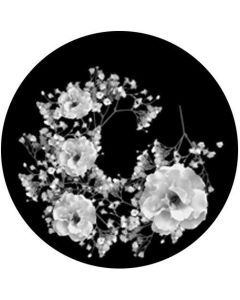 Glass Black & White Gobo