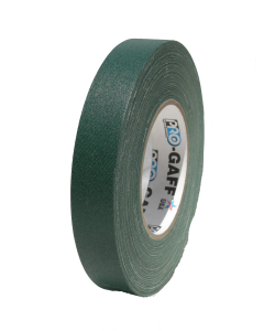 Pro Gaffers Tape - Dark Green - 1 inch - Single Roll