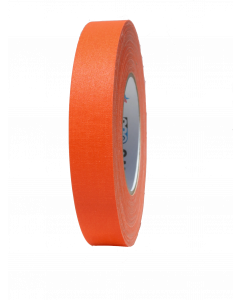 Pro Gaffers Tape - Fluorescent Orange - 1 inch - Single Roll