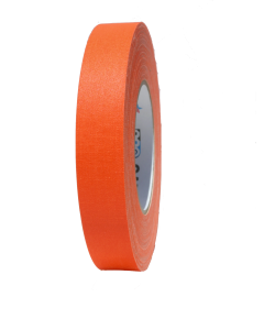 Pro Gaffers Tape - Fluorescent Orange - 1 inch - Single Roll