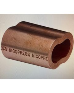 Nicopress 1/8" Copper Swage Sleeve