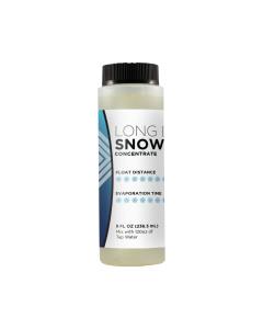 LONG LASTING SNOW JUICE CONCENTRATE (> 75 FEET FLOAT / DROP OR FLOCKING SNOW)