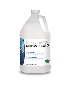 LONG LASTING Snow Juice Machine Fluid by Froggy's Fog - (75 Foot Plus Float / Drop) Slow Evaporation Formula