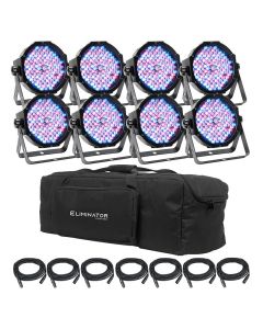 American DJ Mega Flat Pak 8