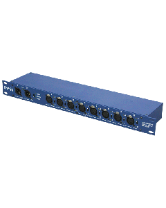 ProPlex Opto-Splitter 2x8 RDM, RackMount 2x5-pin IN / 8x5-pin OUT - PPDDS285RR 
