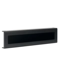 Prisma Mini Bar Black Glass